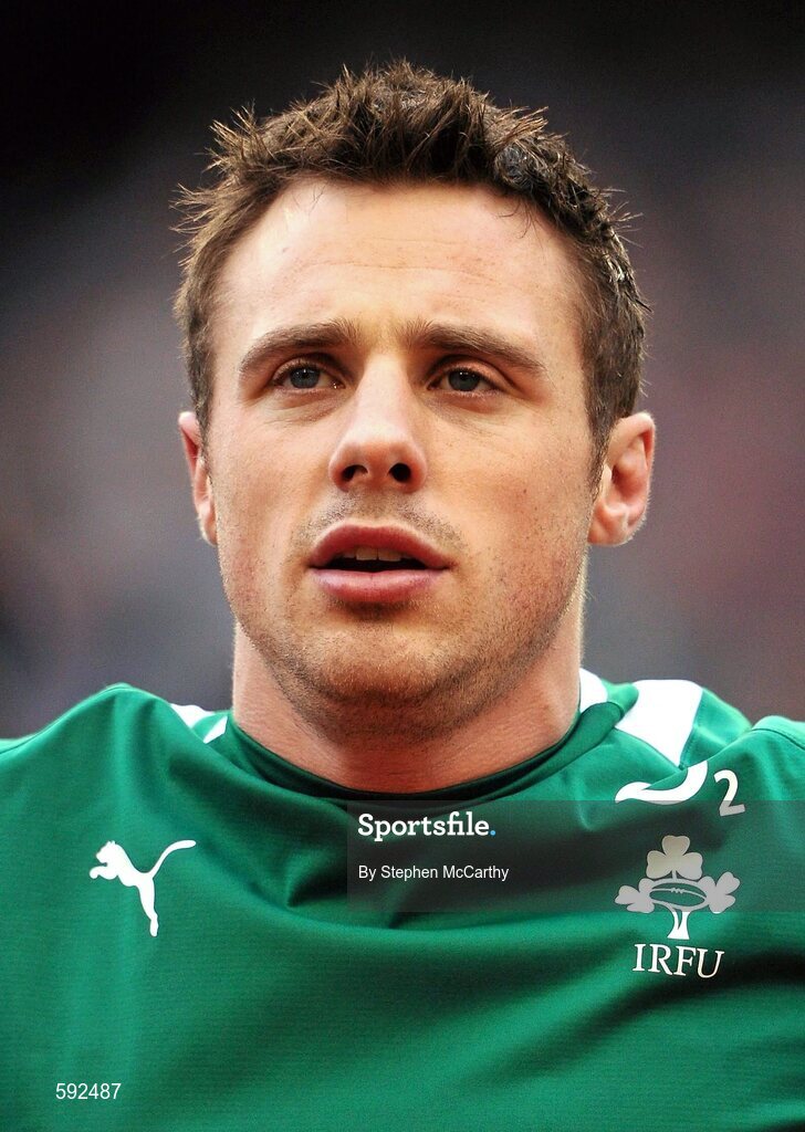 5 February 2012; Tommy Bowe, Ireland. RBS Six Nations Rugby Championship, Ireland v Wales, Aviva Stadium, Lansdowne Road, Dublin. Picture credit: Stephen McCarthy / SPORTSFILE