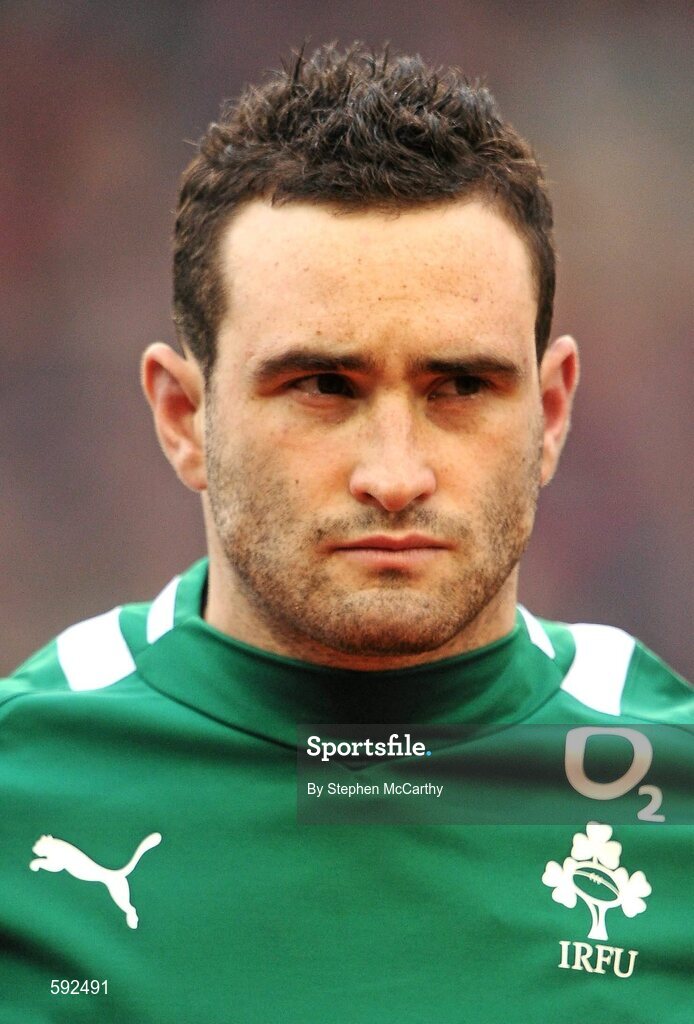 5 February 2012; David Kearney, Ireland. RBS Six Nations Rugby Championship, Ireland v Wales, Aviva Stadium, Lansdowne Road, Dublin. Picture credit: Stephen McCarthy / SPORTSFILE