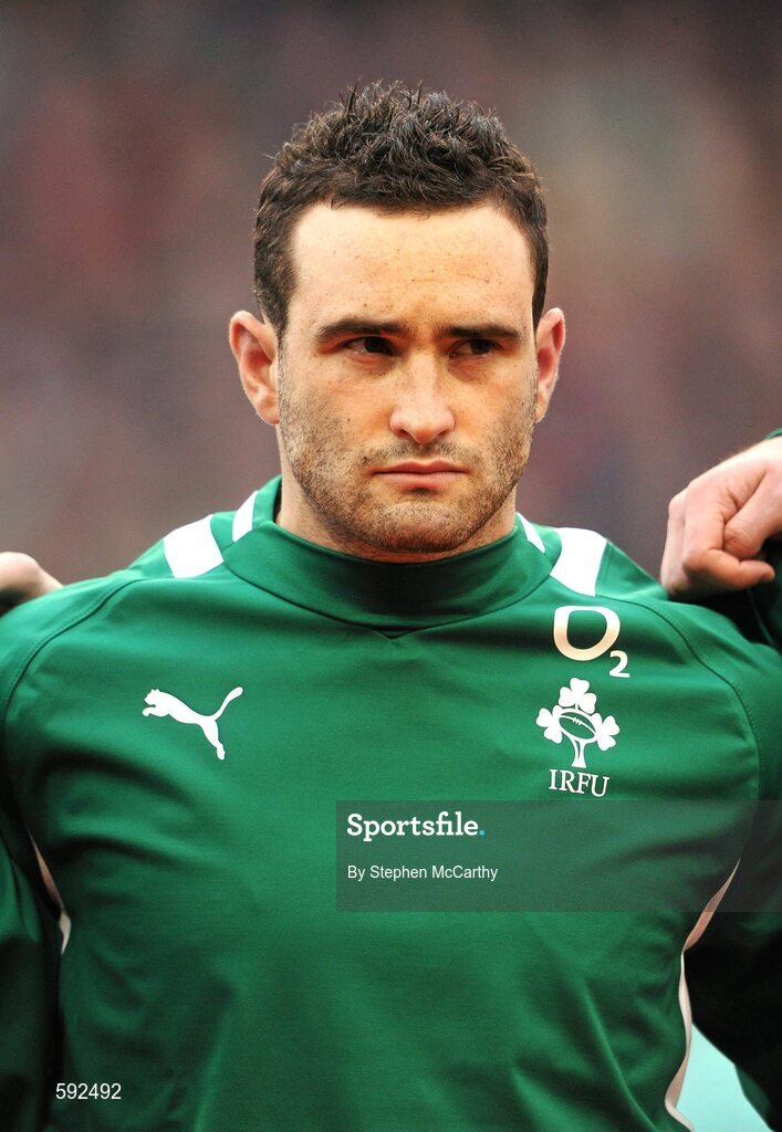 5 February 2012; David Kearney, Ireland. RBS Six Nations Rugby Championship, Ireland v Wales, Aviva Stadium, Lansdowne Road, Dublin. Picture credit: Stephen McCarthy / SPORTSFILE