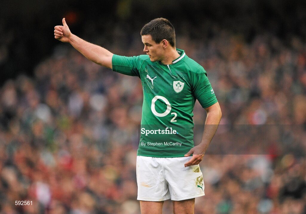 5 February 2012; Jonathan Sexton, Ireland. RBS Six Nations Rugby Championship, Ireland v Wales, Aviva Stadium, Lansdowne Road, Dublin. Picture credit: Stephen McCarthy / SPORTSFILE