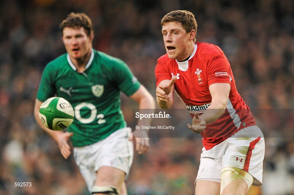 5 February 2012; Rhys Priestland, Wales. RBS Six Nations Rugby Championship, Ireland v Wales, Aviva Stadium, Lansdowne Road, Dublin. Picture credit: Stephen McCarthy / SPORTSFILE
