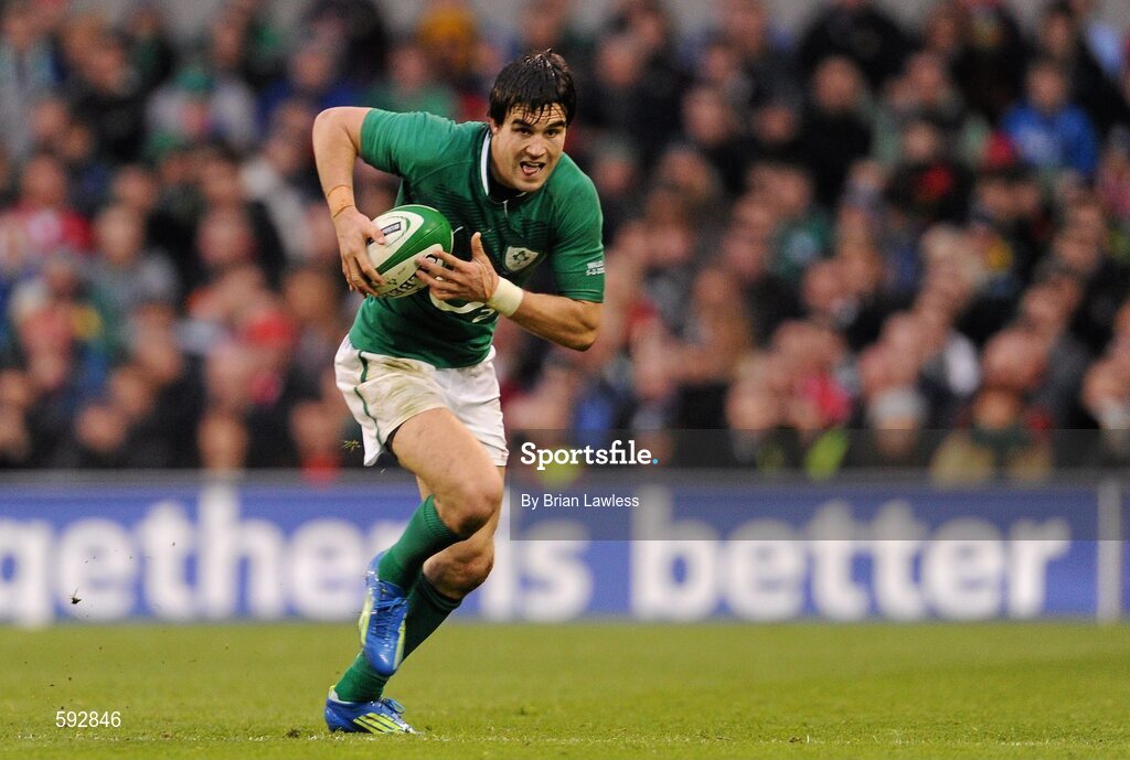 5 February 2012; Conor Murray, Ireland. RBS Six Nations Rugby Championship, Ireland v Wales, Aviva Stadium, Lansdowne Road, Dublin. Picture credit: Brian Lawless / SPORTSFILE