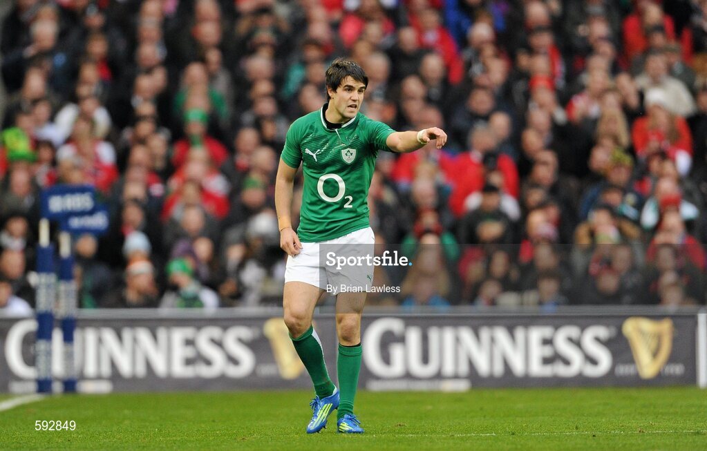 5 February 2012; Conor Murray, Ireland. RBS Six Nations Rugby Championship, Ireland v Wales, Aviva Stadium, Lansdowne Road, Dublin. Picture credit: Brian Lawless / SPORTSFILE