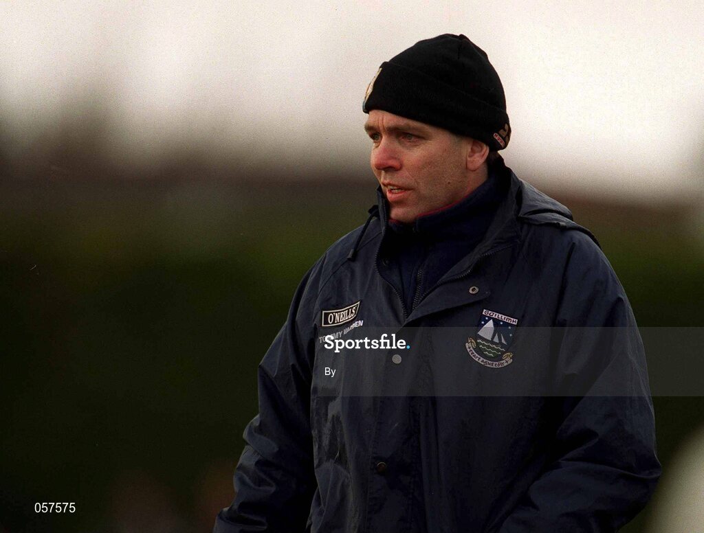 25 February 2001; Stephen Joyce, Galway selector. Football. Picture credit; Ray McManus/SPORTSFILE