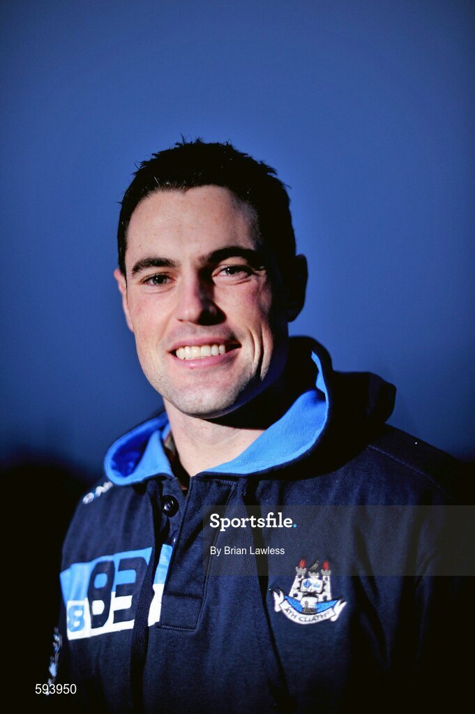 10 February 2012; Ross McConnell during a press conference ahead of their Allianz Football League, Division 1, Round 2, match against Mayo on Saturday. Dublin Football Squad Press Conference, St Clare's, DCU, Ballymun, Dublin. Picture credit: Brian Lawless / SPORTSFILE