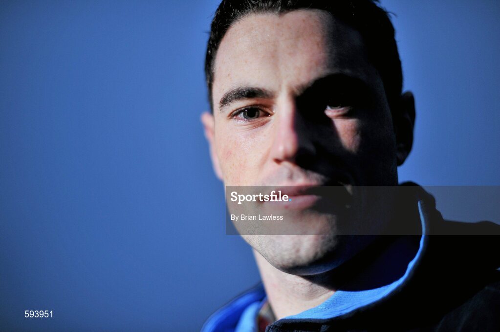 10 February 2012; Ross McConnell during a press conference ahead of their Allianz Football League, Division 1, Round 2, match against Mayo on Saturday. Dublin Football Squad Press Conference, St Clare's, DCU, Ballymun, Dublin. Picture credit: Brian Lawless / SPORTSFILE