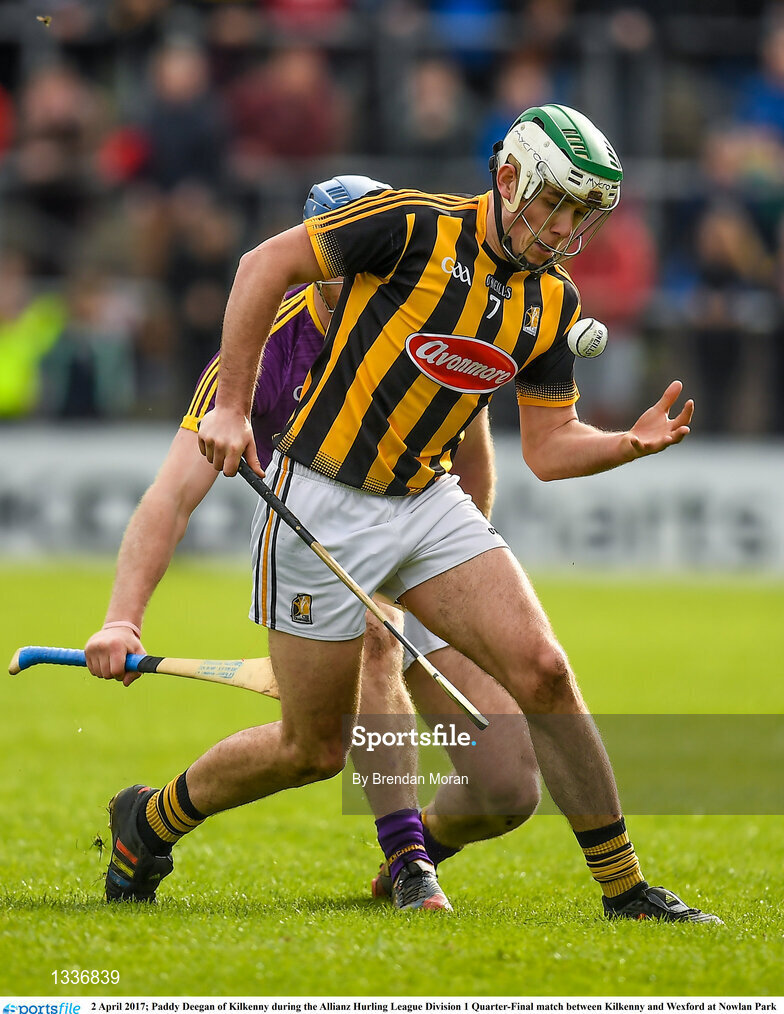 2 April 2017; Paddy Deegan of Kilkenny during the Allianz Hurling League Division 1 Quarter-Final match between Kilkenny and Wexford at Nowlan Park in Kilkenny. Photo by Brendan Moran/Sportsfile
