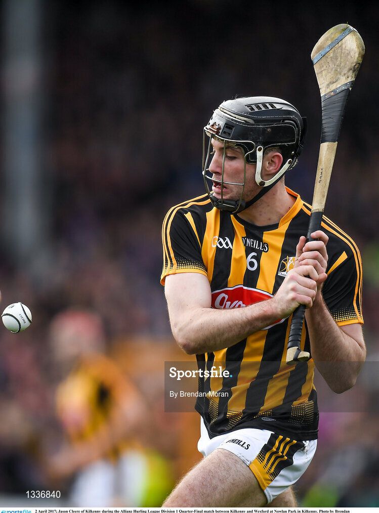2 April 2017; Jason Cleere of Kilkenny during the Allianz Hurling League Division 1 Quarter-Final match between Kilkenny and Wexford at Nowlan Park in Kilkenny. Photo by Brendan Moran/Sportsfile