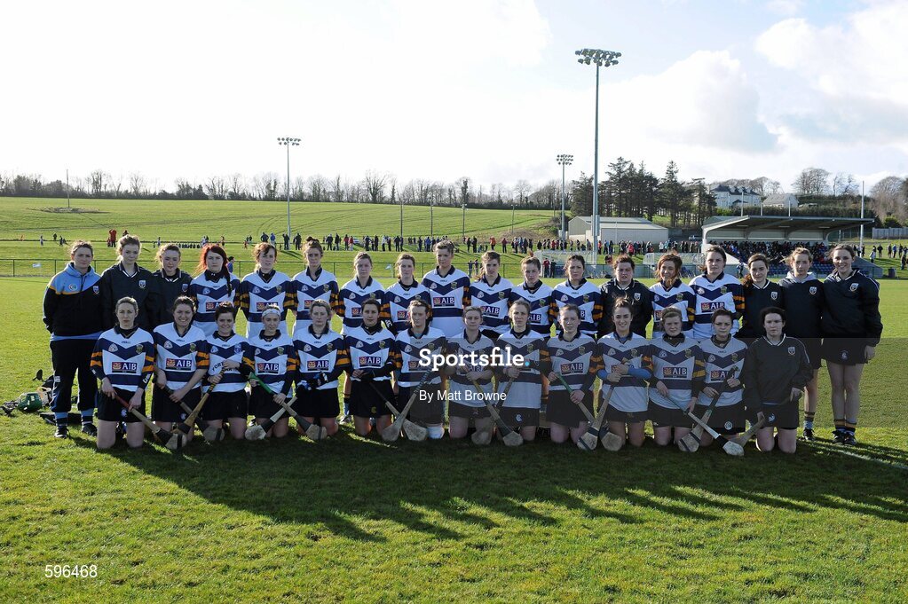 18 February 2012; The University College Dublin squad. 2012 Ashbourne Cup Semi-Final B, Waterford Institute of Technology v University College Dublin, Waterford IT, Waterford. Picture credit: Matt Browne / SPORTSFILE