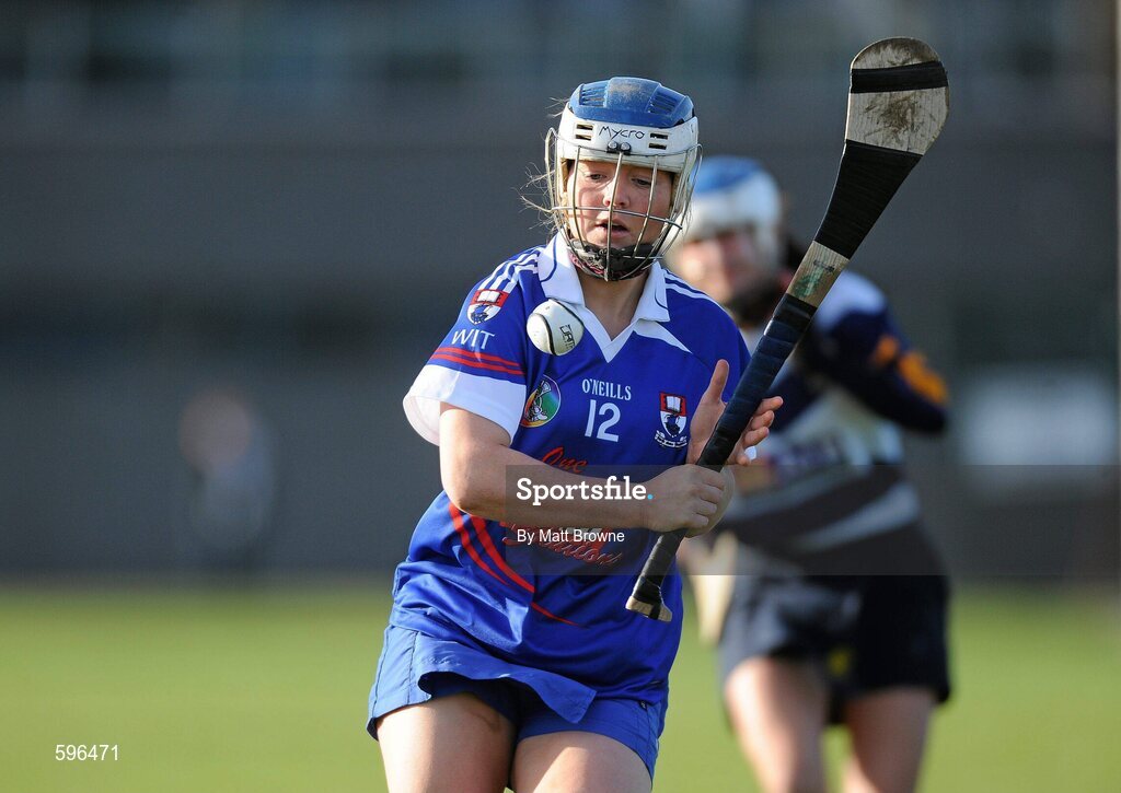 18 February 2012; Shelly Farrell, Waterford Institute of Technology. 2012 Ashbourne Cup Semi-Final B, Waterford Institute of Technology v University College Dublin, Waterford IT, Waterford. Picture credit: Matt Browne / SPORTSFILE