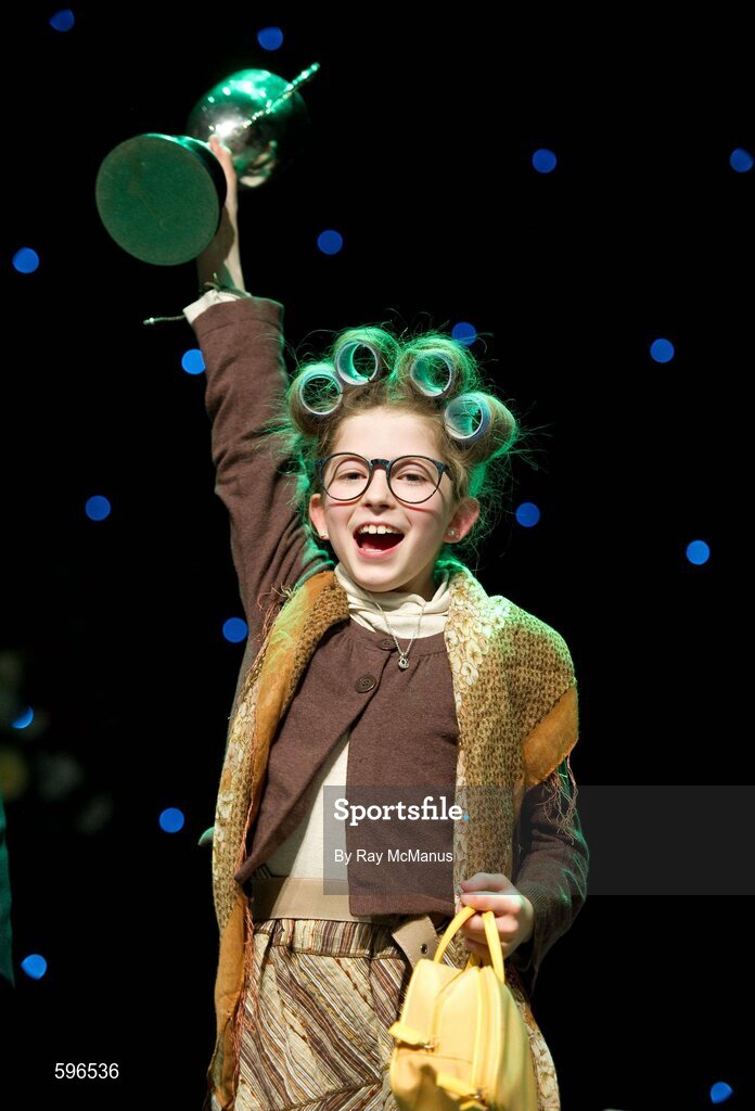 18 February 2012; Roisín Ní Bhrádaig, St Patrick's GAA Club, Palmerstown, Dublin, who won the All-Ireland Title for 'Recitation / Storytelling' in the All-Ireland Scór na nÓg Final 2012. Royal Theatre & Events Centre, Castlebar, Co. Mayo. Picture credit: Ray McManus / SPORTSFILE