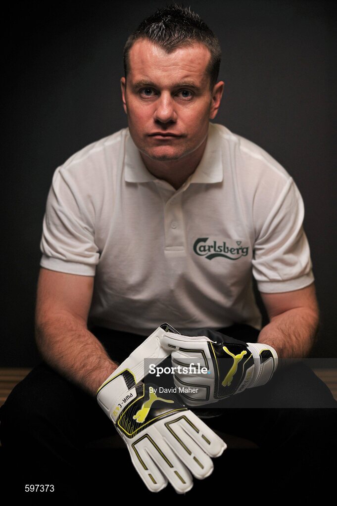 22 February 2012; Carlsberg, official beer to the Irish football team and UEFA Euro 2012TM, have announced that Republic of Ireland goalkeeper Shay Given will be their new UEFA Euro 2012TM Ambassador. Check out the Carlsberg Ireland Football Facebook page www.facebook.com/carlsbergfootball  for a chance to win prizes including VIP trips to UEFA Euro 2012TM; a trip to watch Shay and his club in action; UEFA Euro 2012TM goodies and tickets; special access to the UEFA EURO trophy and exclusive ‘behind the scenes’ content from the YBIG trip to Poland and the Republic of Ireland camp. Aviva Stadium, Lansdowne Road, Dublin. Picture credit: David Maher / SPORTSFILE