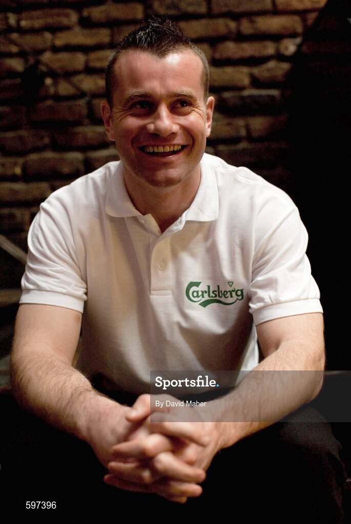 22 February 2012; Carlsberg, official beer to the Irish football team and UEFA Euro 2012TM, have announced that Republic of Ireland goalkeeper Shay Given will be their new UEFA Euro 2012TM Ambassador. Check out the Carlsberg Ireland Football Facebook page www.facebook.com/carlsbergfootball  for a chance to win prizes including VIP trips to UEFA Euro 2012TM; a trip to watch Shay and his club in action; UEFA Euro 2012TM goodies and tickets; special access to the UEFA EURO trophy and exclusive ‘behind the scenes’ content from the YBIG trip to Poland and the Republic of Ireland camp. Aviva Stadium, Lansdowne Road, Dublin. Picture credit: David Maher / SPORTSFILE