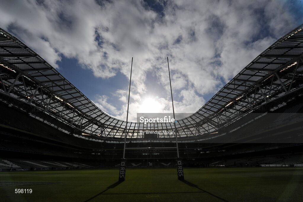 25 February 2012; A general view of the Aviva Stadium. RBS Six Nations Rugby Championship, Ireland v Italy, Aviva Stadium, Lansdowne Road, Dublin. Picture credit: Brendan Moran / SPORTSFILE