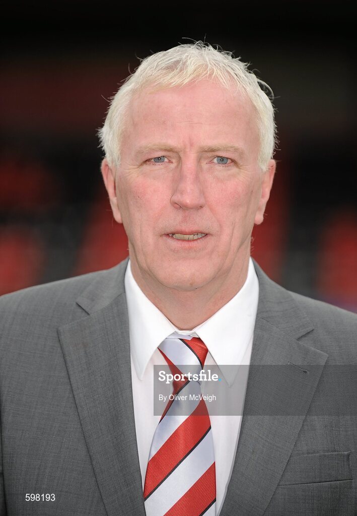 25 February 2012; Michael Doherty, Derry City Director. Derry City Squad Photo and Portraits 2012, Brandywell Stadium, Derry. Picture credit: Oliver McVeigh / SPORTSFILE