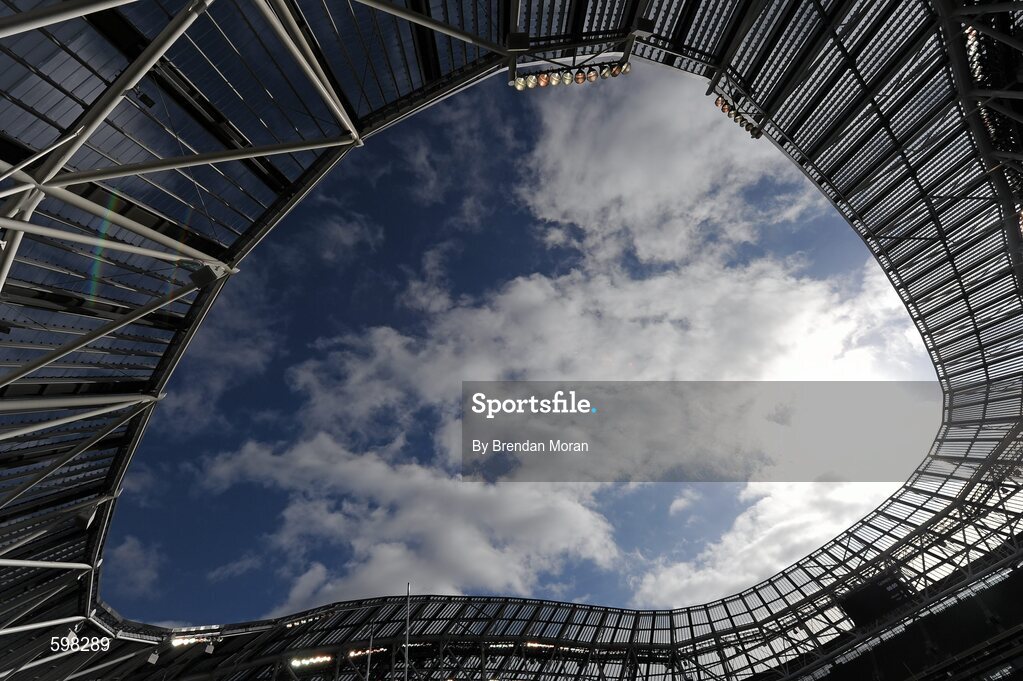25 February 2012; A general view of the Aviva Stadium. RBS Six Nations Rugby Championship, Ireland v Italy, Aviva Stadium, Lansdowne Road, Dublin. Picture credit: Brendan Moran / SPORTSFILE