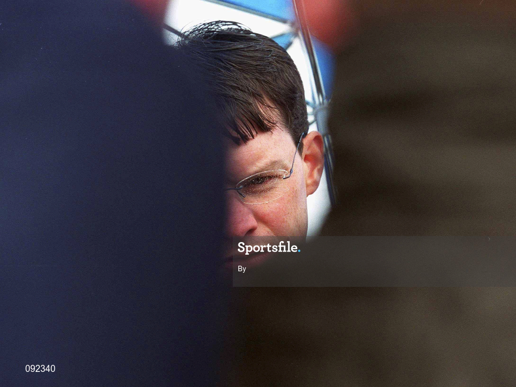 30 June 2002; Aidan O'Brien, Trainer. Horse Racing. Picture credit; Brian Lawless / SPORTSFILE