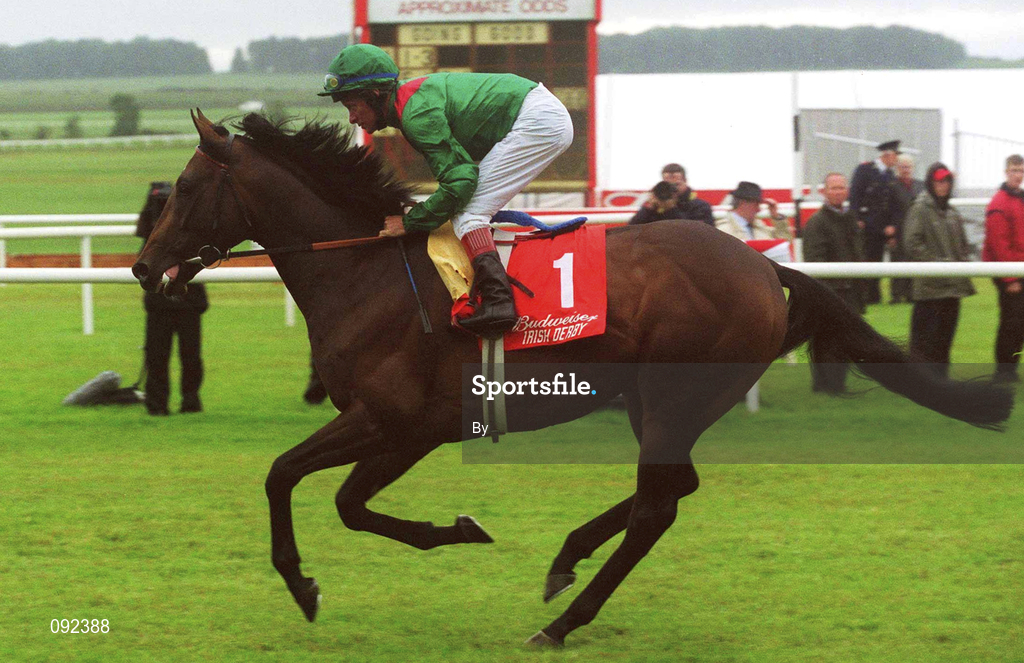 30 June 2002; Balakheri, with Pat Eddery up. Horse Racing. Picture credit; Brian Lawless / SPORTSFILE