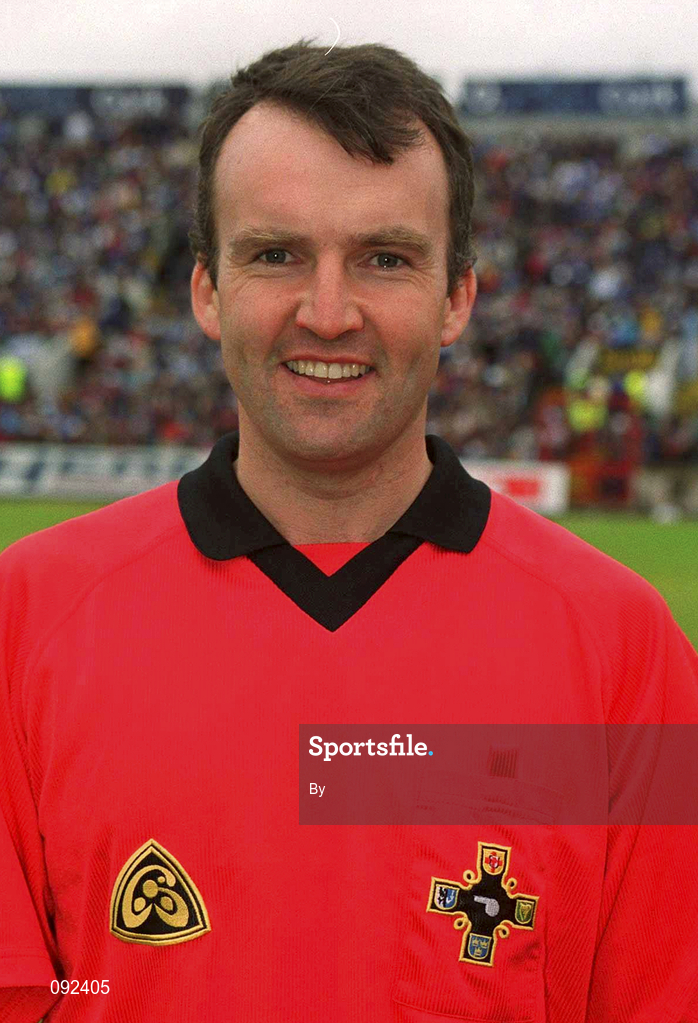 30 June 2002; Diarmuid Kirwan, Linesman and Referee. Hurling. Picture credit; Ray McManus / SPORTSFILE