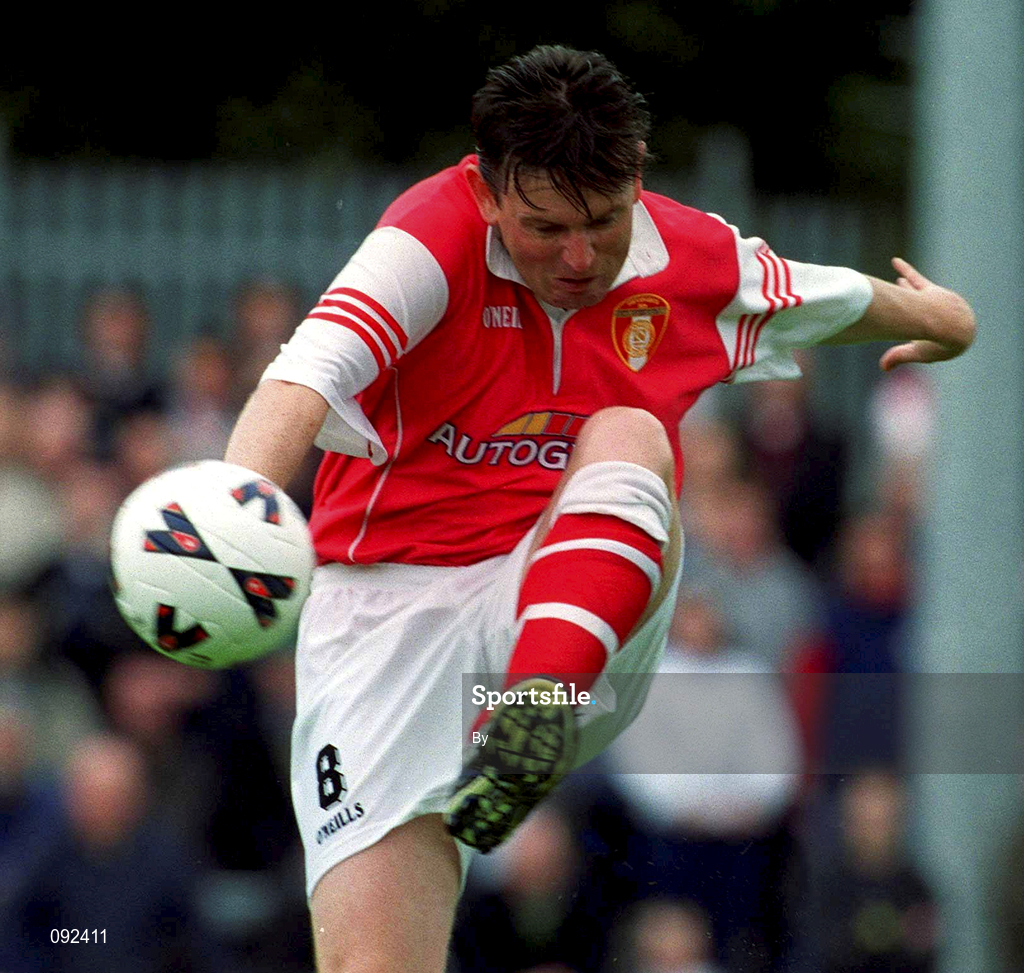 30 June 2002; Martin Russell, St. Patrick's Athletic. Soccer. Picture credit; Ray Lohan / SPORTSFILE