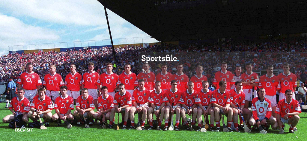 14 July 2002; The Cork squad. Cork v Tipperary, Bank of Ireland Munster Senior Football Final, Semple Stadium, Thurles, Co. Tipperary. Picture credit; Brendan Moran / SPORTSFILE