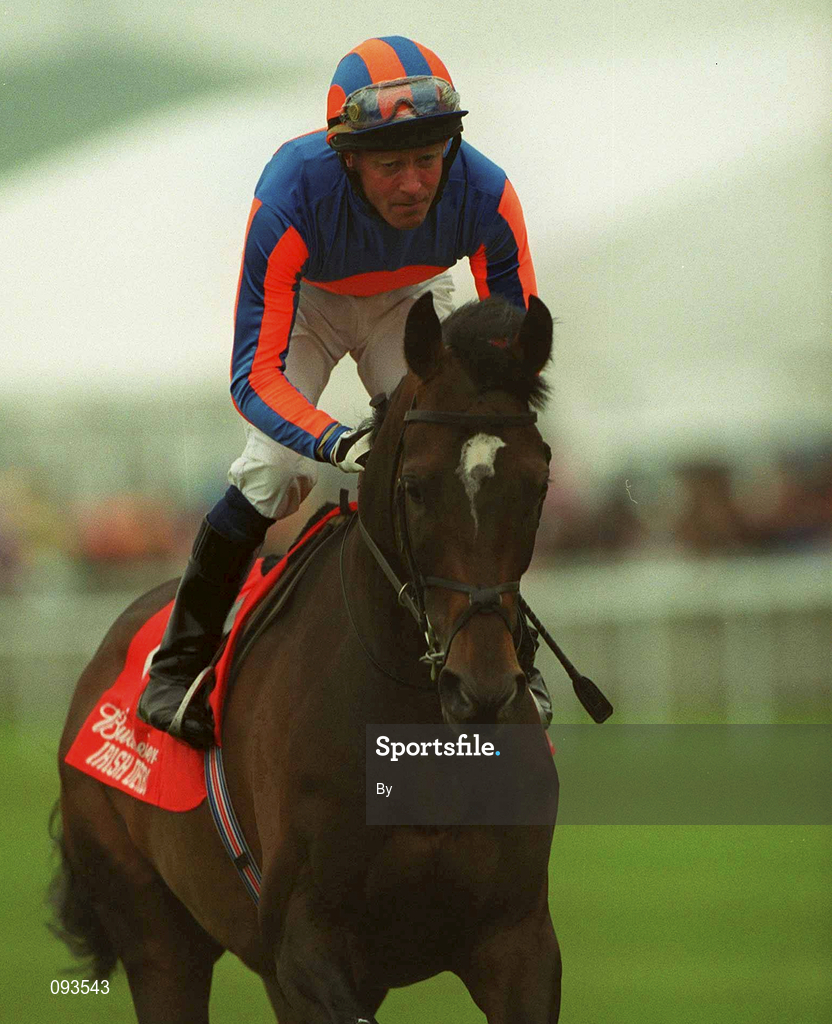 30 June 2002; High Chaparral with Mick Kinane up. Horse Racing Picture credit; Damien Eagers / SPORTSFILE