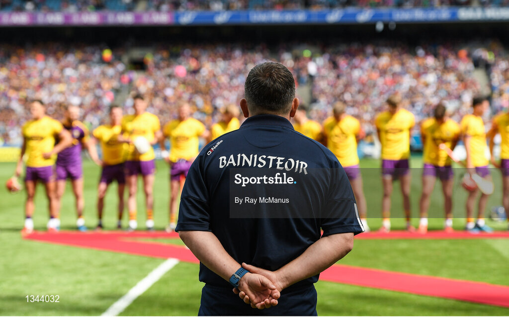2 July 2017; Wexford manager Davy Fitzgerald before the Leinster GAA Hurling Senior Championship Final match between Galway and Wexford at Croke Park in Dublin. Photo by Ray McManus/Sportsfile