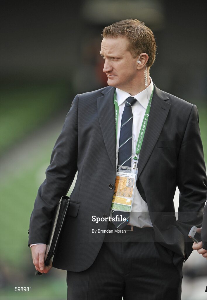 25 February 2012; Karl Richardson, Media and Communications Manager of the IRFU. RBS Six Nations Rugby Championship, Ireland v Italy, Aviva Stadium, Lansdowne Road, Dublin. Picture credit: Brendan Moran / SPORTSFILE