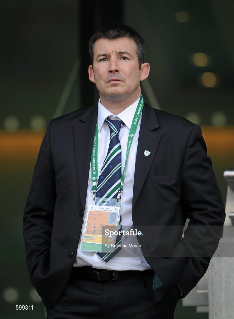 25 February 2012; Padraig Power, Commercial and Marketing Manager of the IRFU. RBS Six Nations Rugby Championship, Ireland v Italy, Aviva Stadium, Lansdowne Road, Dublin. Picture credit: Brendan Moran / SPORTSFILE
