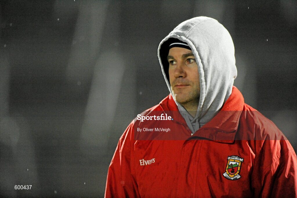 3 March 2012; Mayo manager James Horan. Allianz Football League, Division 1, Armagh v Mayo, Morgan Athletic Grounds, Armagh. Picture credit: Oliver McVeigh / SPORTSFILE