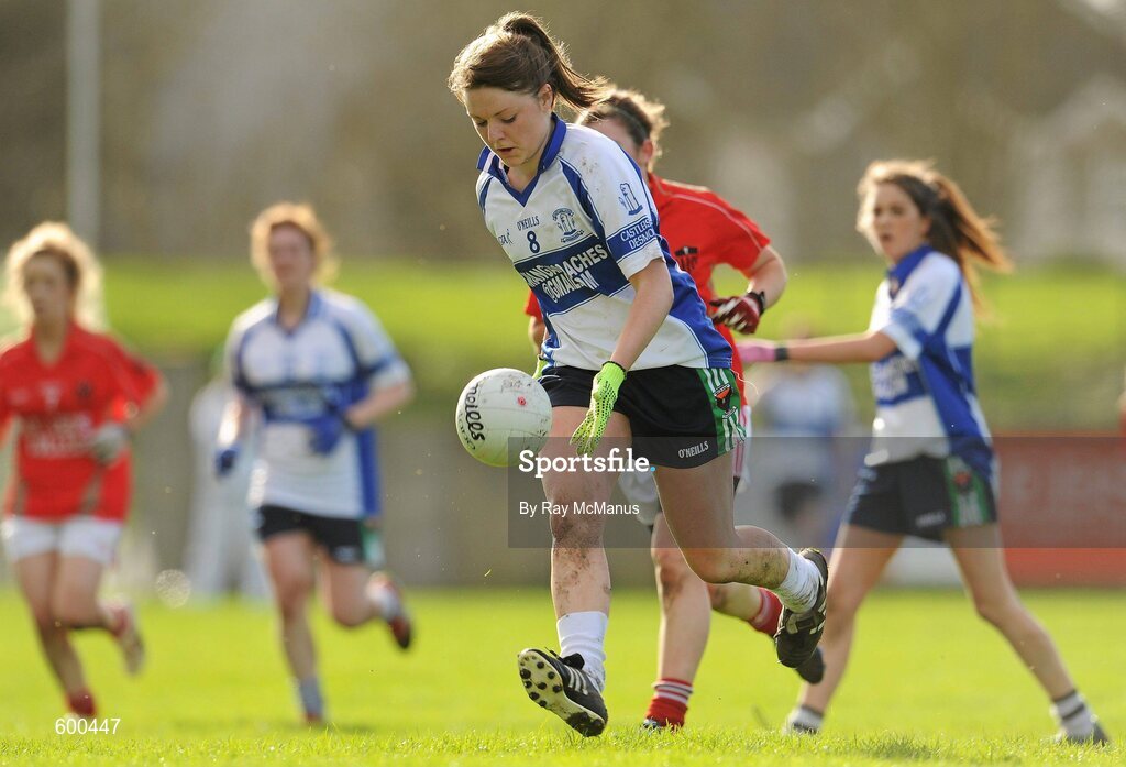 3 March 2012; Eibhlis Dillon, Colaiste Ide agus Iosef. Tesco All-Ireland Post Primary Schools Senior A Semi-Final, St Leo’s, Carlow v Colaiste Ide agus Iosef, Limerick, McDonagh Park, Nenagh, Co. Tipperary. Picture credit: Ray McManus / SPORTSFILE
