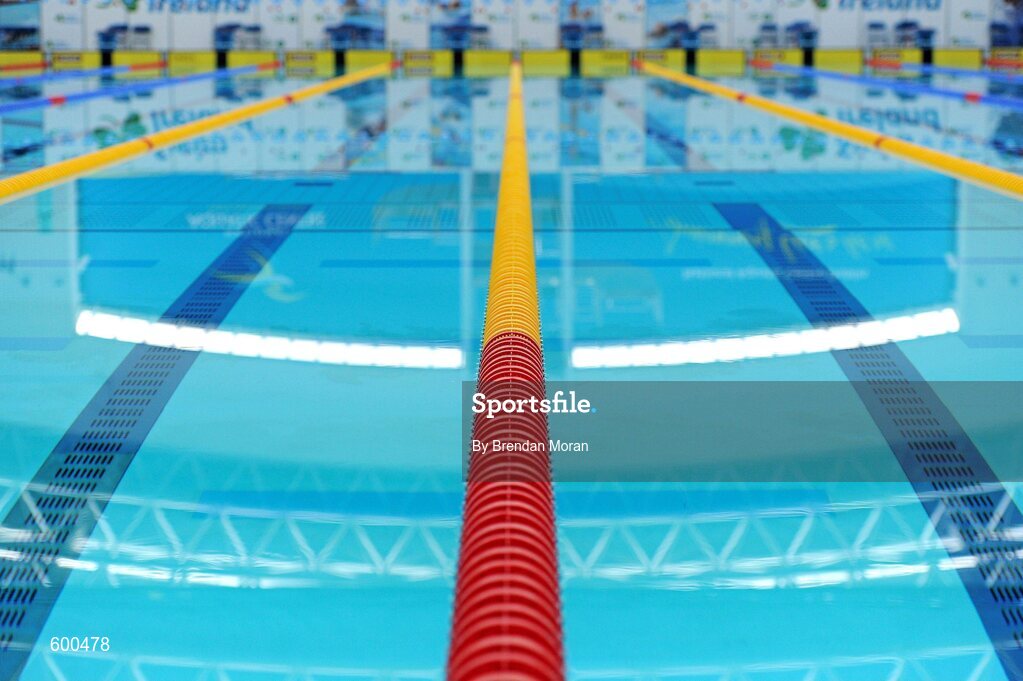 2 March 2012; A general view of the National Aquatic Centre during the Irish Long Course National Swimming Championships/Olympic Trials. National Aquatic Centre, Abbotstown, Dublin. Picture credit: Brendan Moran / SPORTSFILE