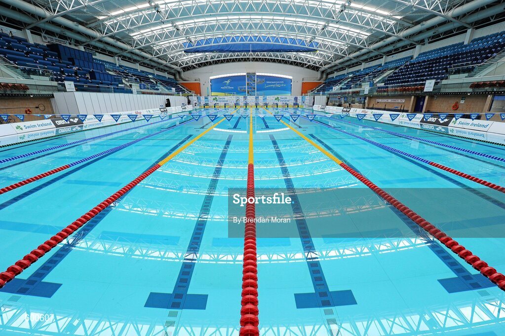 2 March 2012; A general view of the National Aquatic Centre during the Irish Long Course National Swimming Championships/Olympic Trials. National Aquatic Centre, Abbotstown, Dublin. Picture credit: Brendan Moran / SPORTSFILE