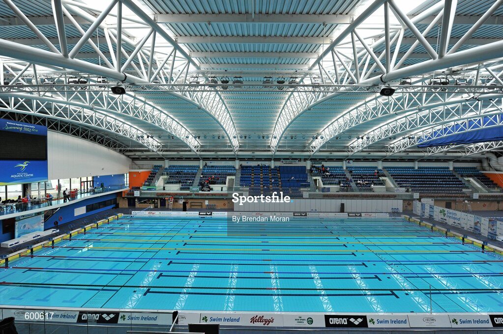 2 March 2012; A general view of the National Aquatic Centre during the Irish Long Course National Swimming Championships/Olympic Trials. National Aquatic Centre, Abbotstown, Dublin. Picture credit: Brendan Moran / SPORTSFILE