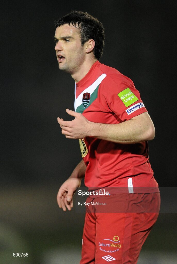 2 March 2012; Gavin Kavanagh, Cork City. Airtricity League Premier Division, UCD v Cork City, Belfield Bowl, UCD, Belfield, Dublin. Picture credit: Ray McManus / SPORTSFILE