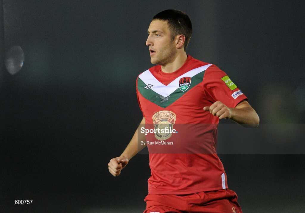 2 March 2012; Shane Duggan, Cork City. Airtricity League Premier Division, UCD v Cork City, Belfield Bowl, UCD, Belfield, Dublin. Picture credit: Ray McManus / SPORTSFILE