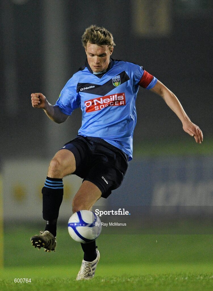 2 March 2012; UCD captain Mick Leahy. Airtricity League Premier Division, UCD v Cork City, Belfield Bowl, UCD, Belfield, Dublin. Picture credit: Ray McManus / SPORTSFILE