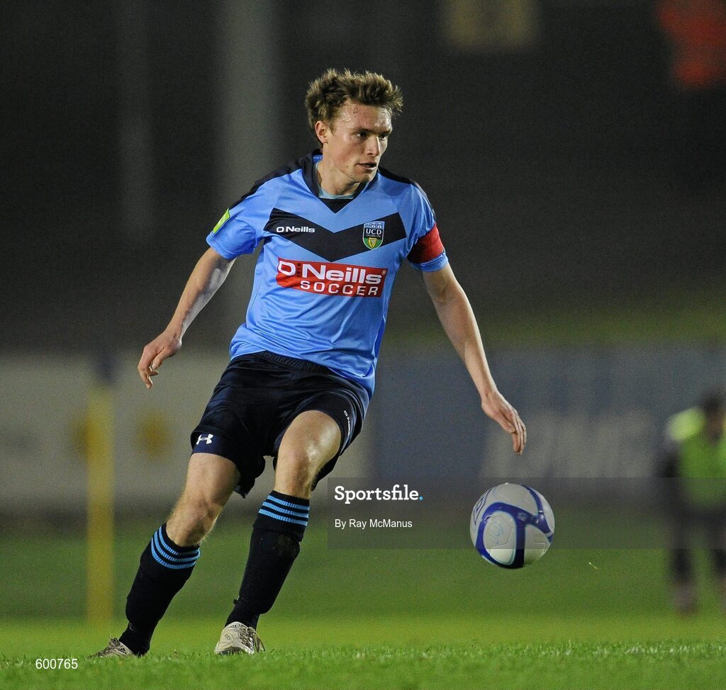 2 March 2012; UCD captain Mick Leahy. Airtricity League Premier Division, UCD v Cork City, Belfield Bowl, UCD, Belfield, Dublin. Picture credit: Ray McManus / SPORTSFILE