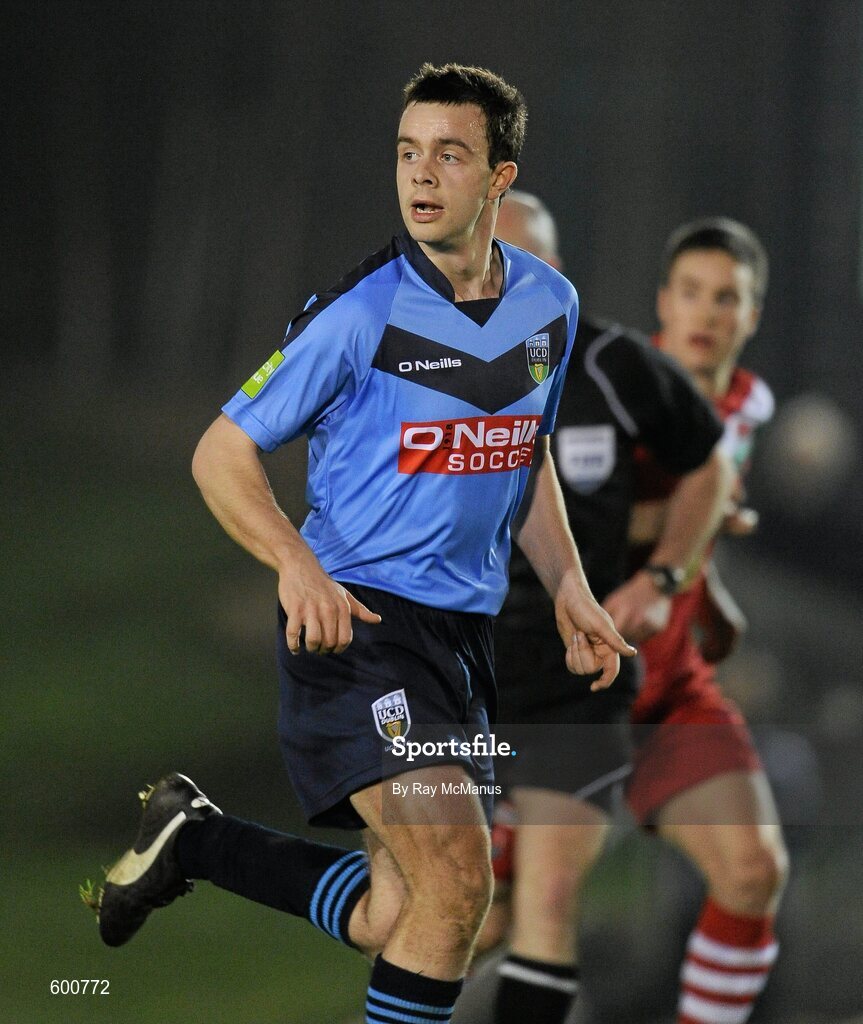 2 March 2012; Robert Benson, UCD. Airtricity League Premier Division, UCD v Cork City, Belfield Bowl, UCD, Belfield, Dublin. Picture credit: Ray McManus / SPORTSFILE