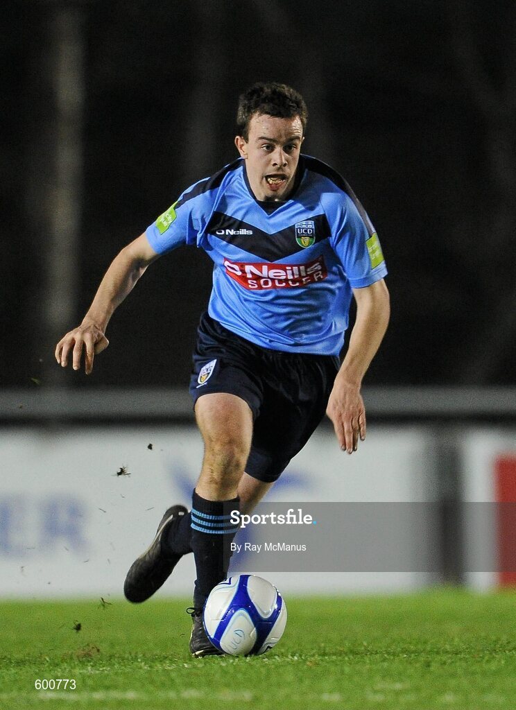 2 March 2012; Robert Benson, UCD. Airtricity League Premier Division, UCD v Cork City, Belfield Bowl, UCD, Belfield, Dublin. Picture credit: Ray McManus / SPORTSFILE