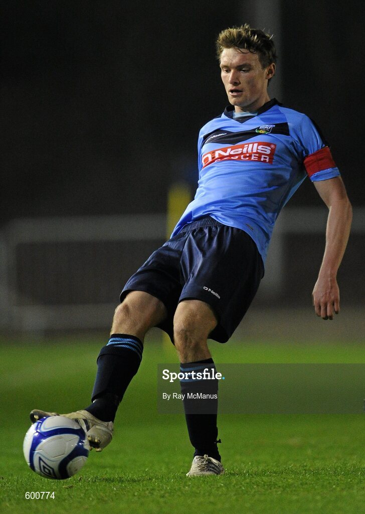 2 March 2012; UCD captain Mick Leahy. Airtricity League Premier Division, UCD v Cork City, Belfield Bowl, UCD, Belfield, Dublin. Picture credit: Ray McManus / SPORTSFILE