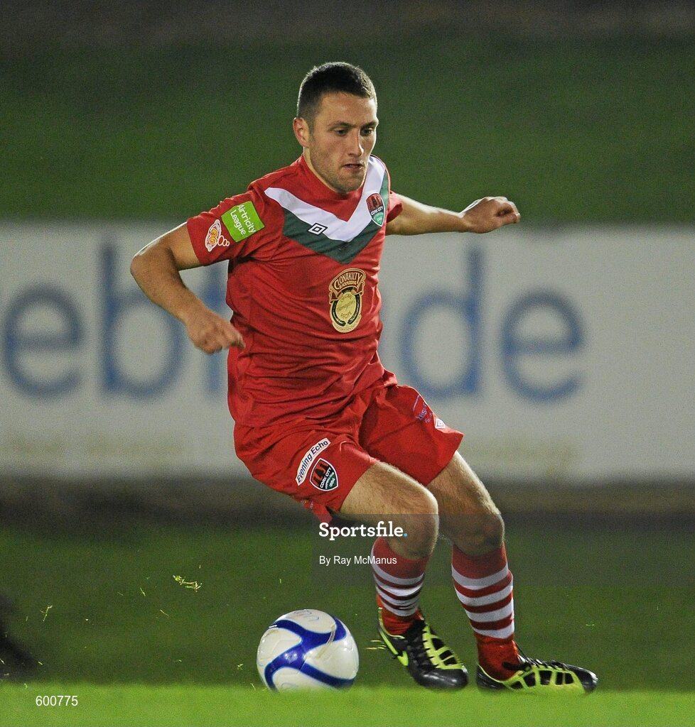 2 March 2012; Shane Duggan, Cork City. Airtricity League Premier Division, UCD v Cork City, Belfield Bowl, UCD, Belfield, Dublin. Picture credit: Ray McManus / SPORTSFILE