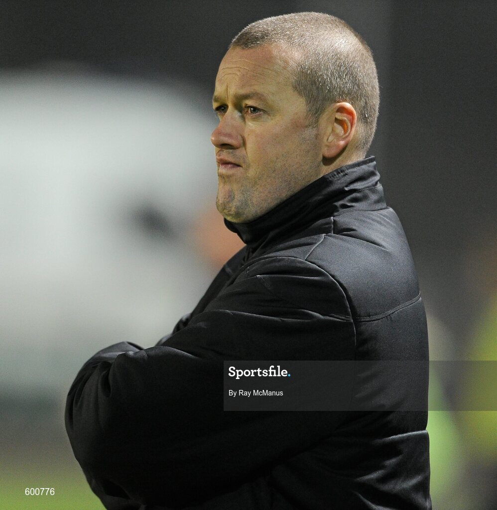 2 March 2012; Cork City manager Tommy Dunne. Airtricity League Premier Division, UCD v Cork City, Belfield Bowl, UCD, Belfield, Dublin. Picture credit: Ray McManus / SPORTSFILE