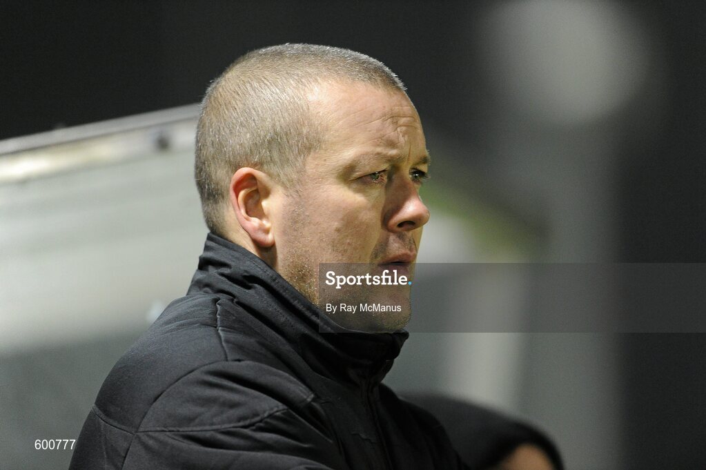 2 March 2012; Cork City manager Tommy Dunne. Airtricity League Premier Division, UCD v Cork City, Belfield Bowl, UCD, Belfield, Dublin. Picture credit: Ray McManus / SPORTSFILE