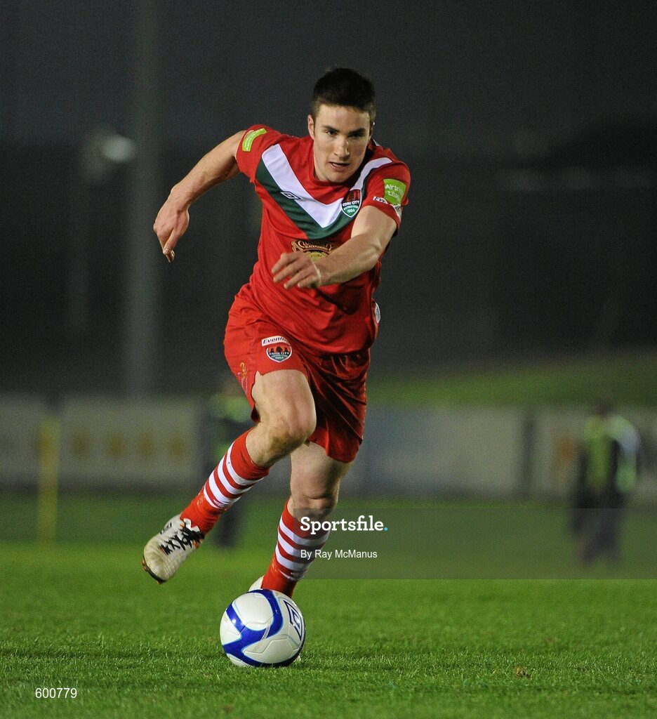 2 March 2012; Shane O'Connor, Cork City. Airtricity League Premier Division, UCD v Cork City, Belfield Bowl, UCD, Belfield, Dublin. Picture credit: Ray McManus / SPORTSFILE