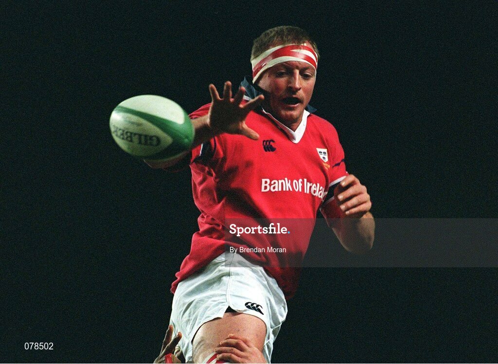 15 December 2001; Mick O'Driscoll, Munster. Rugby. Picture credit; Brendan Moran / SPORTSFILE