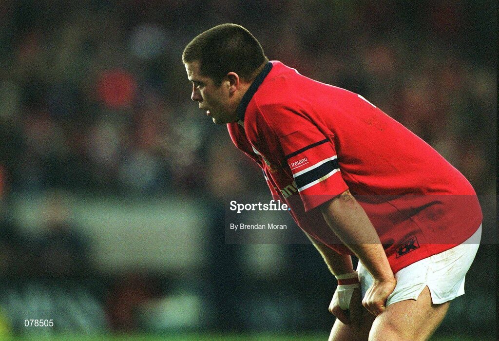 15 December 2001; Marcus Horan, Munster. Rugby. Picture credit; Brendan Moran / SPORTSFILE