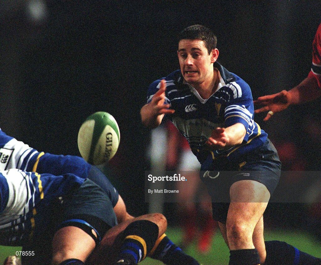 15 December 2001; Brian O'Meara, Leinster. Rugby. Picture credit; Matt Browne / SPORTSFILE