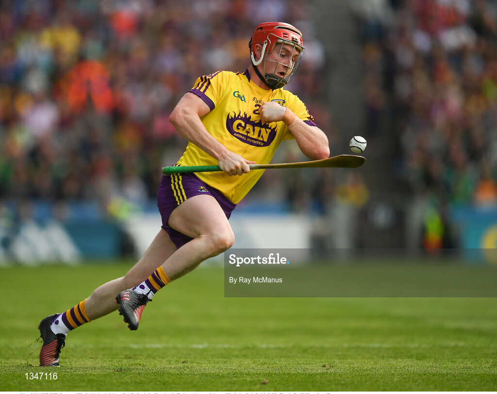 2 July 2017; Willie Devereux of Wexford during the Leinster GAA Hurling Senior Championship Final match between Galway and Wexford at Croke Park in Dublin. Photo by Ray McManus/Sportsfile