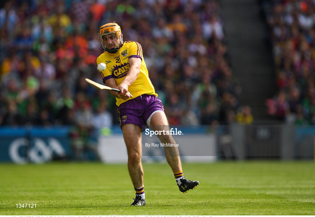 2 July 2017; David Redmond of Wexford during the Leinster GAA Hurling Senior Championship Final match between Galway and Wexford at Croke Park in Dublin. Photo by Ray McManus/Sportsfile